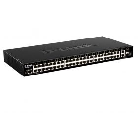 D-Link DGS-1520-52 switch-uri Gestionate L3 10G Ethernet (100/1000/10000) 1U Negru (DGS-1520-52)