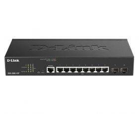 D-Link DGS-2000-10P switch-uri Gestionate L2/L3 Gigabit Ethernet (10/100/1000) Power over Ethernet (PoE) Suport 1U Negru (DGS-2000-10P)