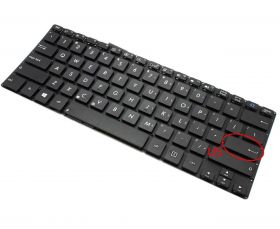 Tastatura Asus VivoBook S300C layout US fara rama enter mic