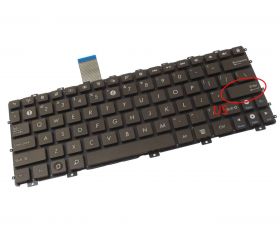 Tastatura maro Asus Eee PC 1015P layout US fara rama enter mic