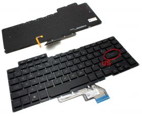 Tastatura Asus V184626HS1 iluminata layout US fara rama enter mic