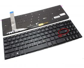 Tastatura Asus ASM17B10J0J920 iluminata layout US fara rama enter mic