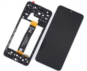 Display Samsung Galaxy A13 5G A136 cu Rama Black Negru