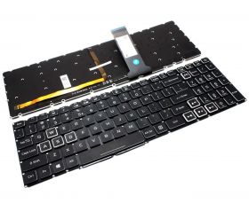 Tastatura Acer PK1333H1A00 Neagra cu taste albe pe margine