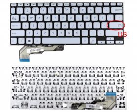 Tastatura Blue Asus VivoBook S14 S403F layout US fara rama enter mic