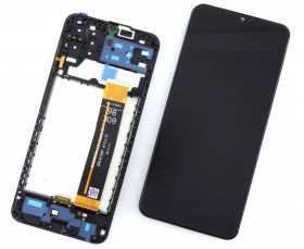 Display Samsung Galaxy A13 A135 cu Rama Black Negru
