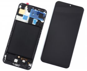 Display Samsung Galaxy A50 A505 TFT Black Negru