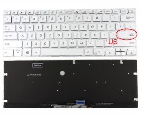 Tastatura Asus ZenBook UX431DA iluminata layout US fara rama enter mic