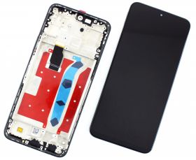 Display Huawei Honor X8 cu Rama Negru Black - Rama trebuie relipita