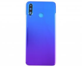 Capac Baterie Huawei P30 Lite 24MP Camera Peacock Blue Capac Spate