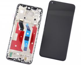 Display Huawei Honor X20 cu Rama Black Negru