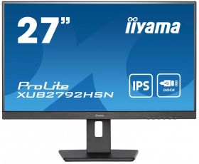 iiyama IIYAMA XUB2792HSN-B5 27inch IPS 1920x1080 250cd/m2 4ms HDMI DP USB (XUB2792HSN-B5)