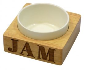 Bol - Jam carved wood ceramic bowl | CGB Giftware