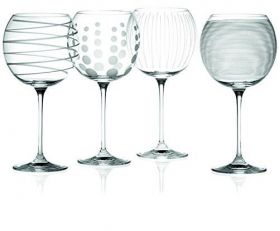 Set de 4 pahare - Cheers Crystal Balloon | Creative Tops