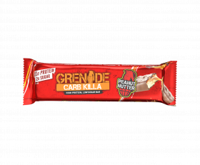 Baton Proteic Cu Aroma De Unt De Arahide, 60g - Grenade