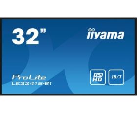 iiyama IIYAMA LE3241S-B1 32inch 1920x1080 IPS panel 1 Haze Landscape mode Speakers 2x 10W VGA 3x HDMI 350cd/m (LE3241S-B1)