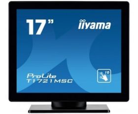 iiyama ProLite T1721MSC-B1 monitoare LCD 43,2 cm (17') 1280 x 1024 Pixel LED Ecran tactil Platou de masă Negru (T1721MSC-B1)