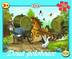 Puzzle 120 de piese - Doua poloboace | Dorinta