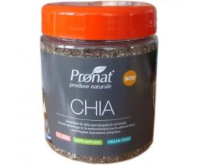 Seminte de Chia 350g Borcan Pet Pronat