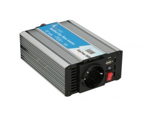 Extralink CAR VOLTAGE CONVERTER 12V - 230V, 500W, MODIFIED SINUS OPIM-500W adaptoare și invertoare de curent Universală Aluminiu (EX.18044)