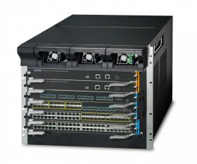 PLANET 6-Slot Layer 3 IPv6/IPv4 carcase pentru echipamente de rețea 9U Negru (CS-6306R)