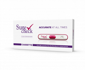 Test de sarcina Cassette, 1 bucata, Surecheck