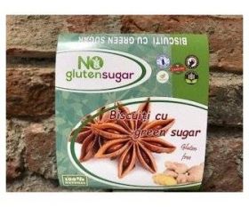 BISCUITI VEGANI FARA GLUTEN CU ANASON SI GHIMBIR 100g – NO GLUTENSUGAR