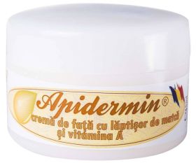 APIDERMIN MARE CREMA DE FATA CU LAPTISOR DE MATCA 45ml, COMPLEX APICOL