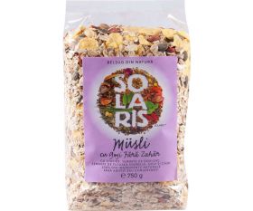 Musli cu goji fara zahar, 750g - Solaris