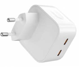 Incarcator compact cu doua porturi USB-C 35W USB C