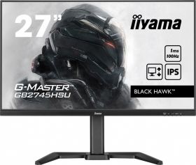 iiyama IIYAMA GB2745HSU-B1 G-Master 27inch ETE IPS FHD Black Hawk 100Hz 250cd/m2 1ms HDMI DP USB-HUB 2x2.0 Speakers Black Tuner (GB2745HSU-B1)