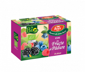 Ceai eco fructe de padure, 20 plicuri, Fares