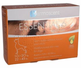 Dermoscent Essential 6 Spot-on Caine 10-20kg - 4 pipete