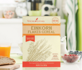 Cereale din faina de Alac Garys True Grit Einkorn Flakes, Young Living