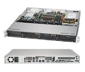 Supermicro 5019S-M Intel® C236 LGA 1150 (Mufă H4) Cabinet metalic (1U) Negru (SYS-5019S-M)