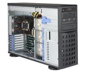 Supermicro SuperServer 7049P-TRT Intel C622 LGA 3647 (Socket P) Cabinet metalic (4U) Negru (SYS-7049P-TRT)