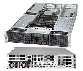 Supermicro Super Server 2029GP-TR Intel® C621 LGA 3647 (Socket P) Cabinet metalic (2U) Negru (SYS-2029GP-TR)