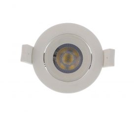 spot led incastrabil rotund mobil 3w 60mm 6500k, well