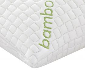 Perna 50x70 cm, Essience Premium Collection, husa tricot bambus; umplutura fulgi memory si nanofibra extrafina; suport orto-cervical