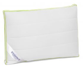 Perna 50x70 cm, Essience Premium Collection, husa satin bambus; umplutura fulgi memory si nanofibra extrafina; suport orto-cervical