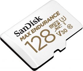 Card de memorie SanDisk micro SD Max Endurance Video 128 GB, Class 10, V30, UHS U3 + adaptor