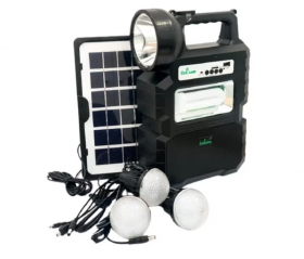 Kit solar portabil Radio FM si Bluetooth CL-810 HA