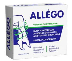 ALLEGO, Suntine sanatatea sistemului circulator 30cpr - FITERMAN PHARMA