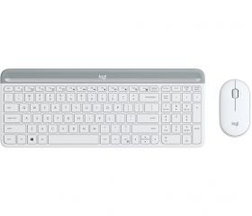 logitech Slim Wireless Keyboard and Mouse Combo MK470 - OFFWHITE - US INT'L - 2.4GHZ - N/A - INTNL (920-009205)