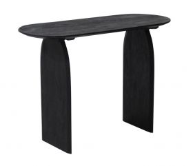 Consola Monterrey, Bizzotto, 110 x 45 x 76 cm, lemn de mango, negru