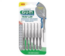 GUM PERII INTERDENTARE TRAV-LER 2.00 MM GRI 6BUC