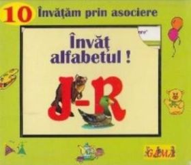 Invat alfabetul J-R - Invatam prin asociere