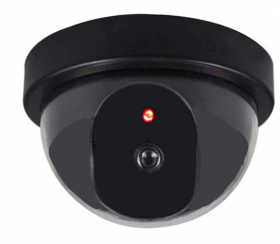 Camera supraveghere video FALSA interior-exterior cu led indicator rosu