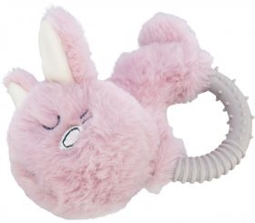 Jucărie Junior Iepuras de Plush și TPR, 14 cm, 36163