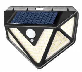 Lampa CL-166 LED cu panou solar si senzor de miscare AX